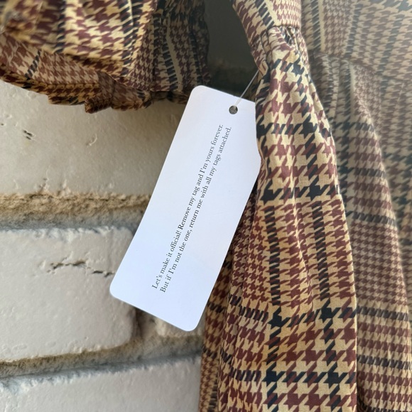 NWT Selkie Pheasant Bunny Romper in Plaid - Size Large - Picture 9 of 9